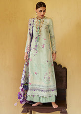 3-PC Unstitched Embroidered Lawn By Suffuse | LARA